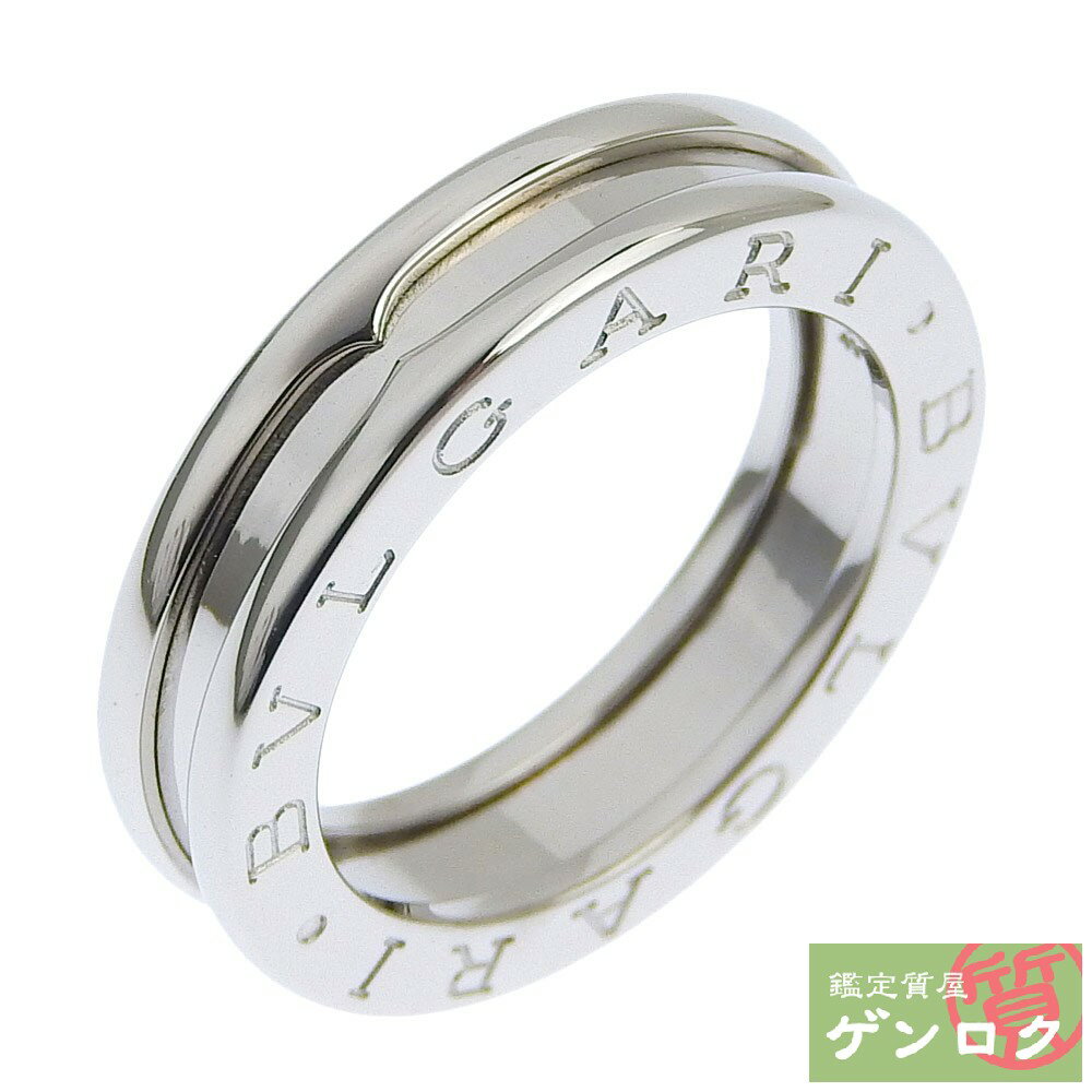 【中古】BVLGARI ブルガリ ビーゼロワン リング 指輪 750 K18WG #49 9号 レディース【質屋】【代引き手数料無料】