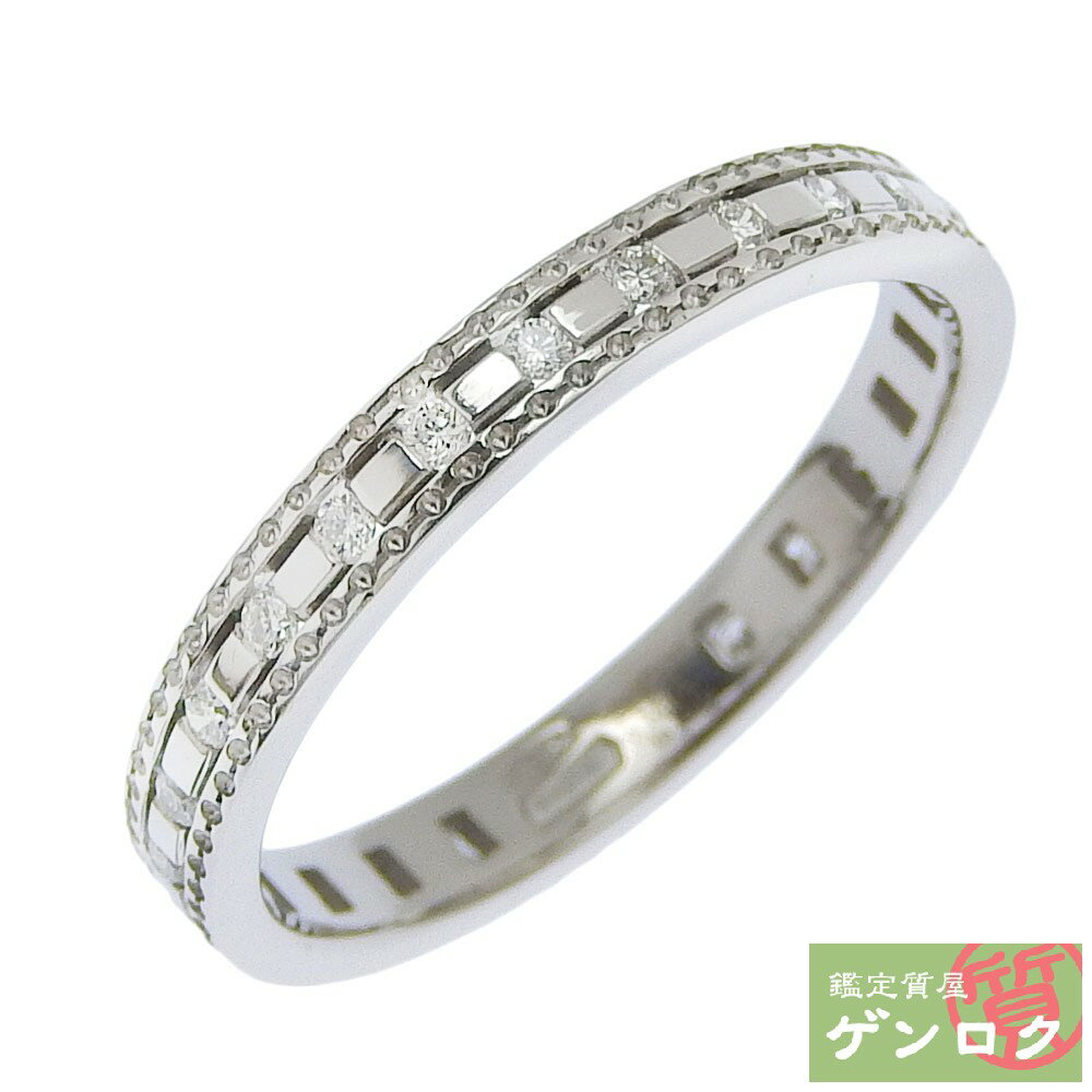 【中古】 ダミアーニ ベルエポック ダイヤ リング 指輪 K18WG 750 シルバー色 11号 ＃51 Damiani【質屋】【代引き手数料無料】