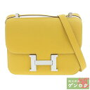 【中古】HERMES エルメス コンスタンス3 23 ショルダーバッグ マスタード イエロー 黄 レザー D刻印(2019年) レディース【質屋】【代引き手数料無料】