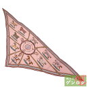 【中古】 HERMES エルメス トライアングル スカーフ シルク100%【質屋】【代引き手数料無料】