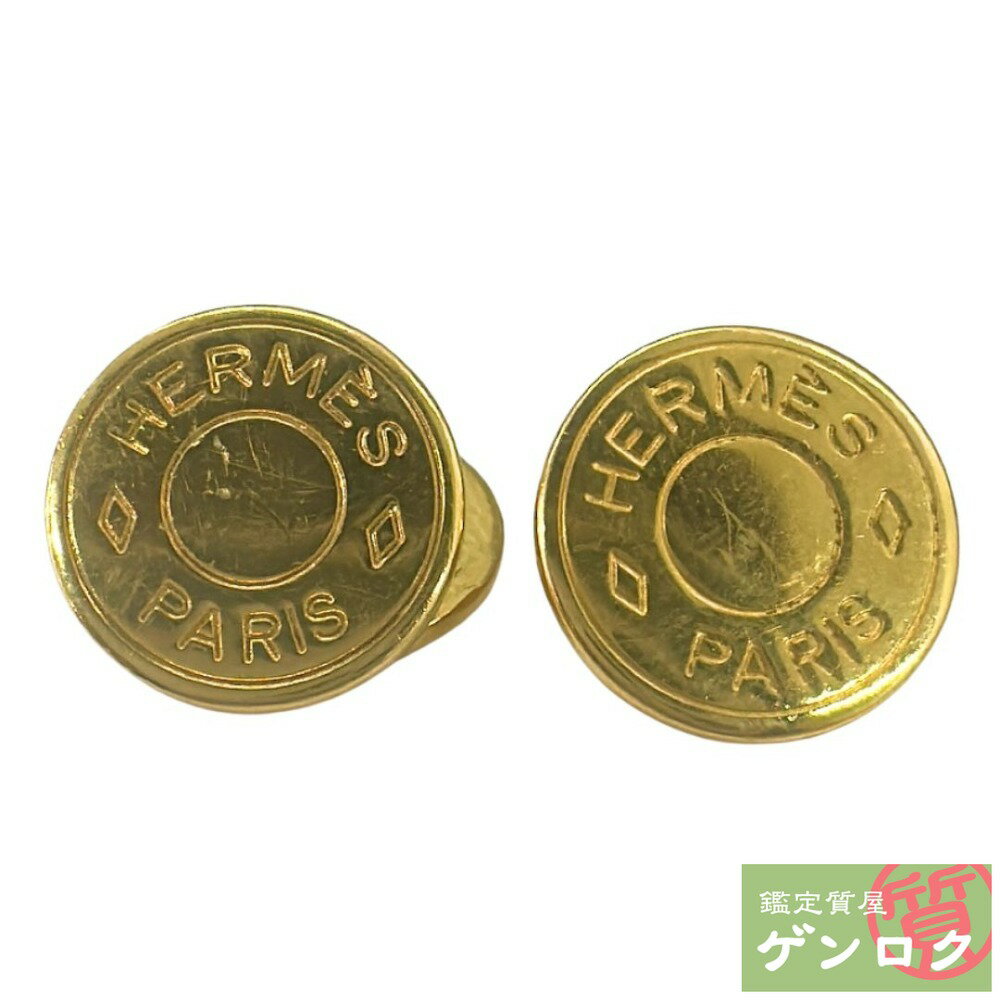 【中古】HERMES エルメス セリエ カフス【質屋】【代引き手数料無料】