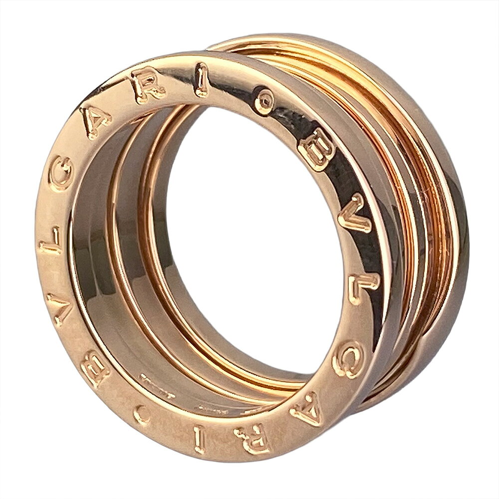 【中古】BVLGARI ブルガリ B-ZERO 1 リング 750PG #49【質屋】【代引き手数料無料】