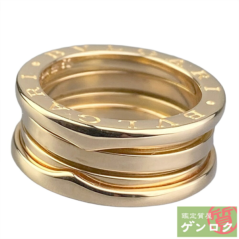 【中古】BVLGARI ブルガリ B-ZERO 1 リング 750YG #52【質屋】【代引き手数料無料】