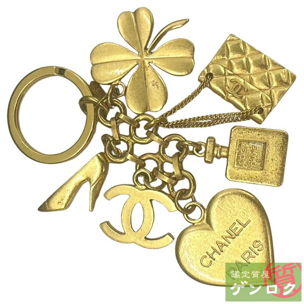 【中古】CHANEL シャネル GP キーリング【質屋】【代引き手数料無料】