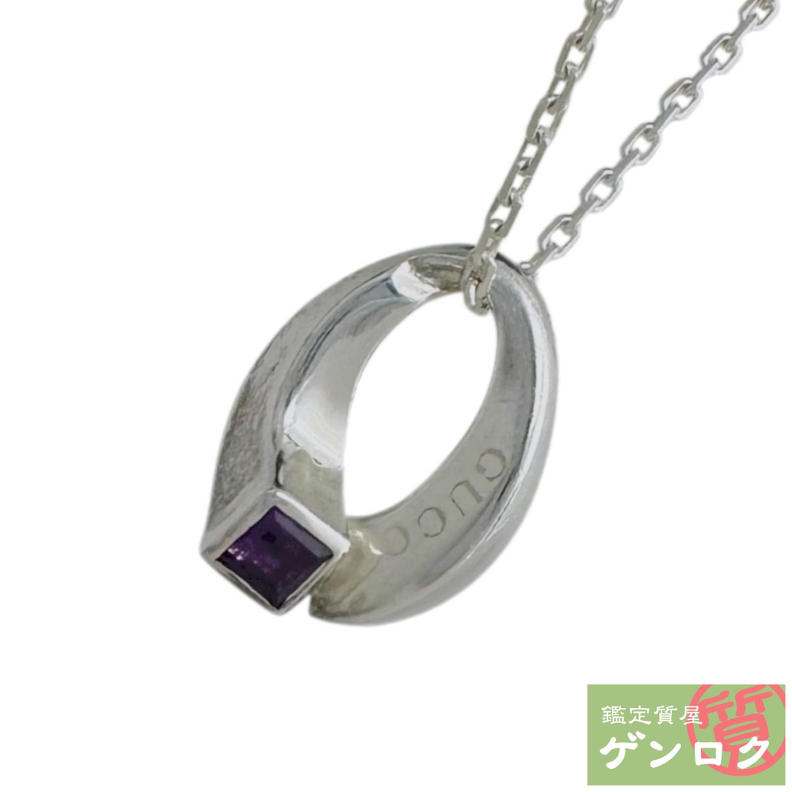 【中古】 グッチネックレスシルバー...