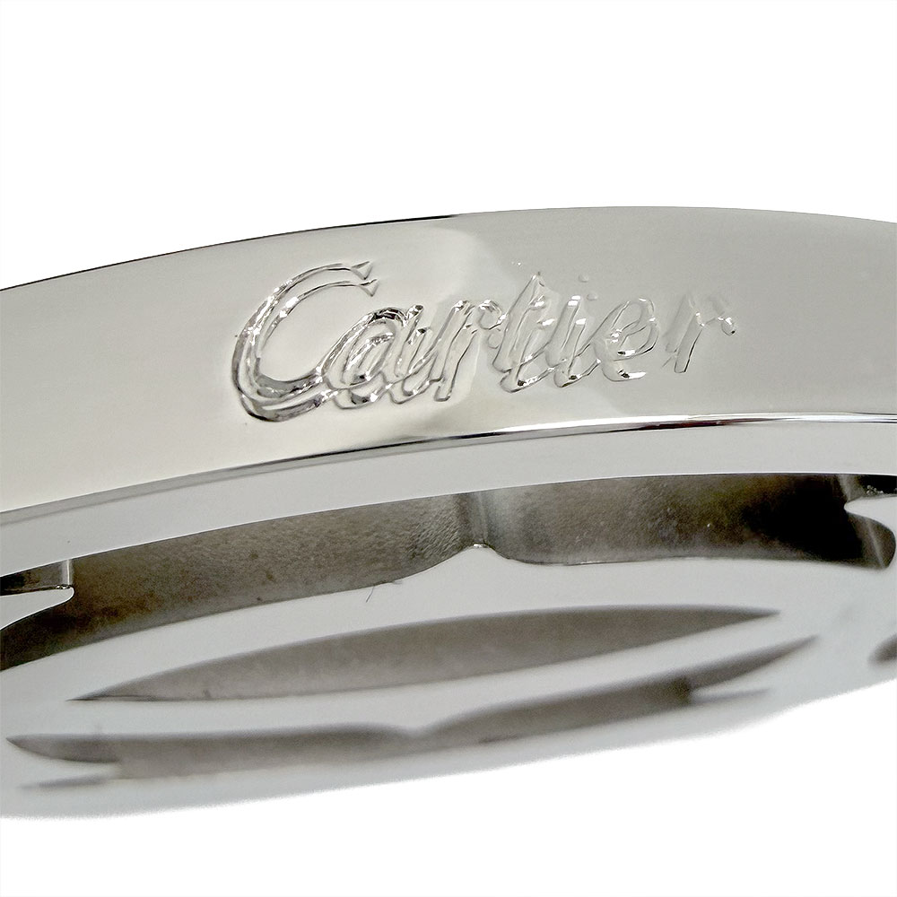 【中古】 カルティエ ロゴ チャーム シルバーカラー CARTIER【質屋】【代引き手数...