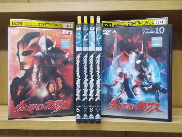 【あす楽】 【送料無料】 〔中古〕 DVD ウルトラマンネクサス 5〜10巻 計6本セット ※ケース無し発送 レンタル落ち ZL3720