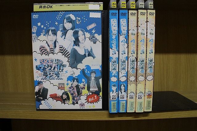 【中古】 DVD SKE48 マジカルラジオ シーズン1 2 全6巻 ※ケース無し発送 レンタル落ち ZJ803