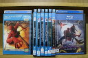 【送料無料】 〔中古〕 ブルーレイ スパイダーマン 全3巻 + アメイジング 全2巻 + ノー・ウェイ・ホーム 他 計8本set ※ケース無し発送 レンタル落ち...