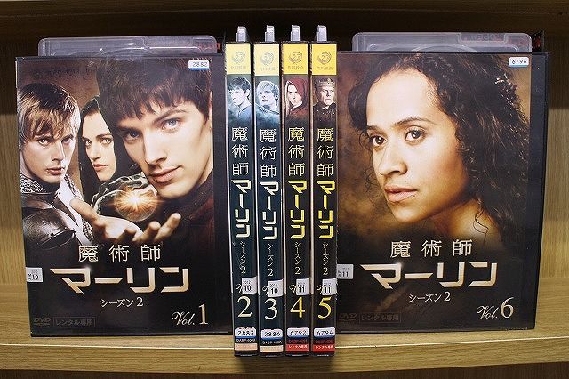 【中古】 DVD 魔術師マーリン シーズン2 全6巻 ※ケース無し発送 レンタル落ち ZN1811