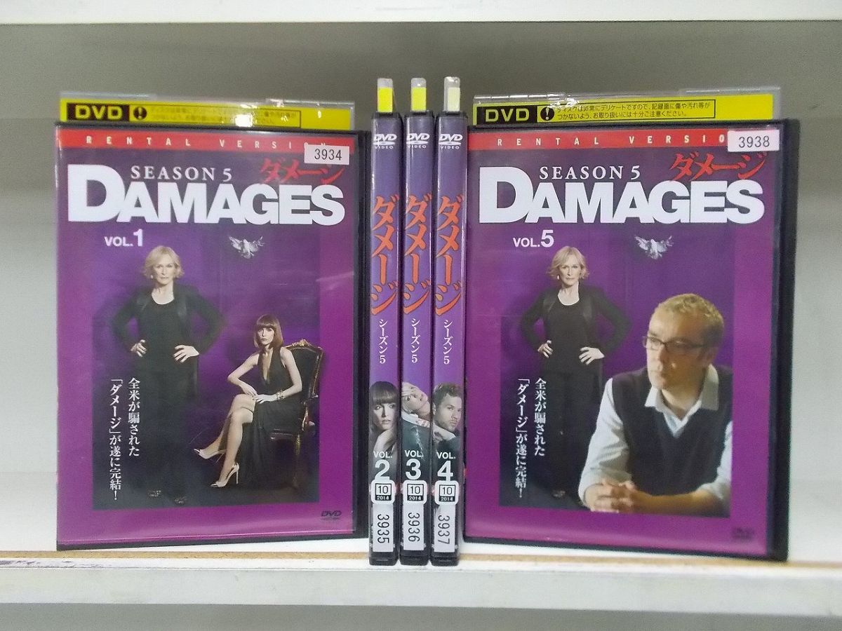 【中古】 DVD DAMAGES ダメージ シーズ