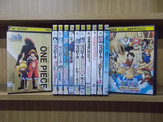 【あす楽】 【送料無料】 〔中古〕 DVD ONE PIECE ワンピース ヒーローテレビスペシャル! 金獅子の野望 Zの野望 他 計12本セット ※ケース無し発送 レンタル落ち ZQ1099