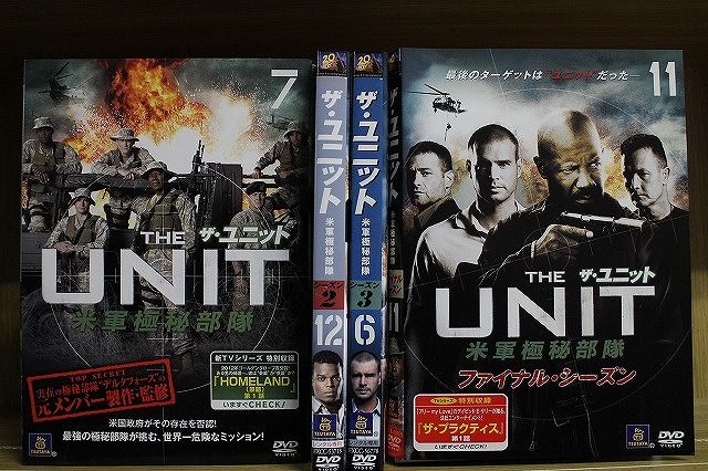 【あす楽】 【送料無料】 〔中古〕 DVD ザ・ユニット 米軍極秘部隊 シーズン1〜ファイナル 全36巻 ※ケース無し発送 レンタル落ち ZM2439