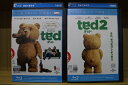 【中古】 ブルーレイ テッド + テッド2 2本セット ted マーク・ウォールバーグ ※ケース無し発送 レンタル落ち Z2D443