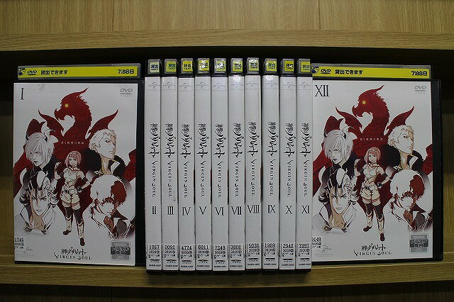 【送料無料】 〔中古〕 DVD 神撃のバハムート VIRGIN SOUL 全12巻 ※ケース無し発送 ...