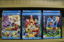 【中古】 ブルーレイ ドラゴンボールZ 神と神+復活のF+ブロリー 計3本set ※ケース無し発送 レンタル落ち ZU3392