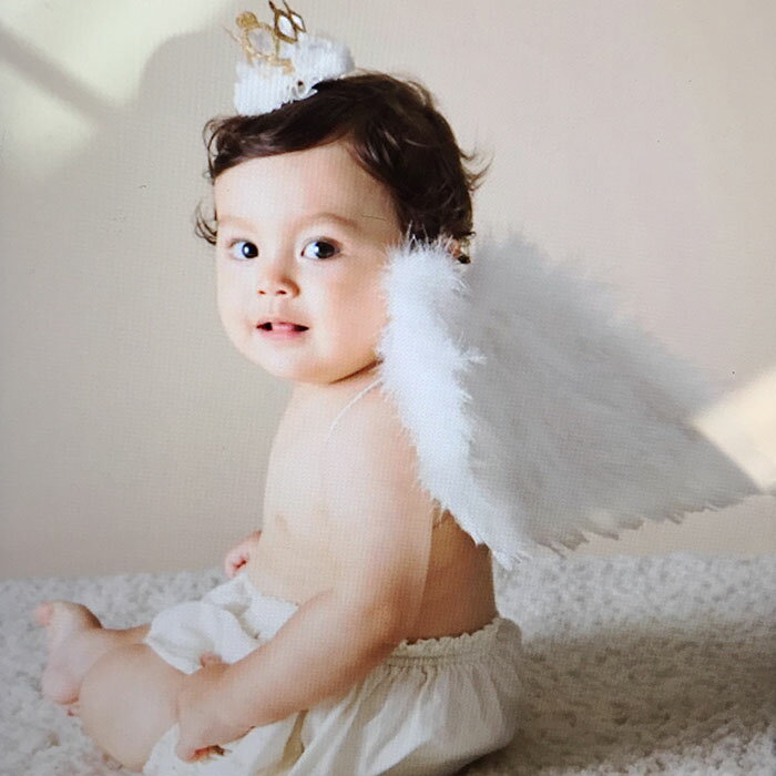 キッズ ブライダル エンゼル 結婚式 二次会 パーティー 変身 コスチューム 撮影小物 天使の羽根 Sサイズ 乳幼児 小学校低学年 ハロウィン 幼稚園児 小学生 ウェディング Cm撮影 フラワーガール ハーフバースデー ポイント倍 記念写真 子供 プレ花嫁 演出 イベント