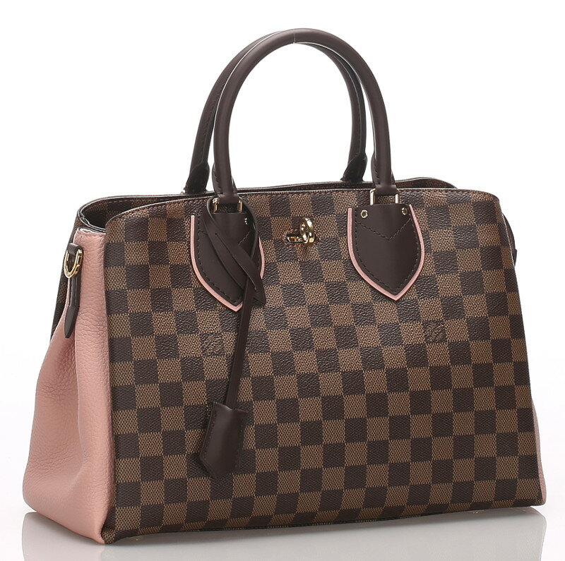 ルイヴィトン N41488 ダミエ・エベヌ ノルマンディー 2WAY　ショルダー バッグ PVCレザー ブラウン 茶 マグノリア LOUIS VUITTON 【中古】 楽ギフ あす楽