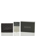 グッチ コンパクトミラー 鏡 二つ折り シルバー メタル レディース GUCCI 【中古】