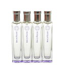 エルメス オードトワレ ブラン ドゥ レグリス BRIN DE REGLISSE 香水 15ml×4セット クリア パープル ガラス レディース HERMES 【中古】