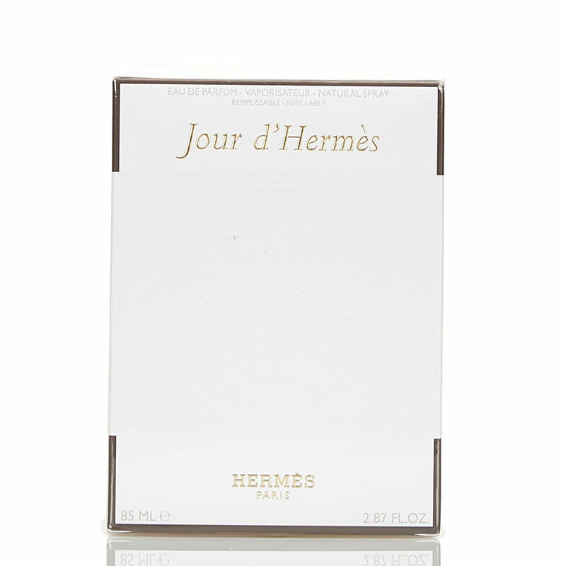 エルメス オードパルファム Jour d' Hermes ジュール ドゥ エルメス 85ml 香水 ホワイト ガラス レディース HERMES 【中古】