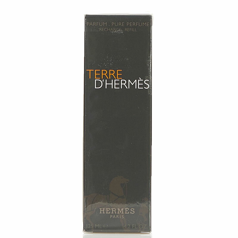 エルメス パルファム テール ドゥ エルメス 125ml 香水 ブラウン ガラス メンズ HERMES 【中古】