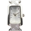 バーバリー 腕時計 BU4211 クオーツ シルバー文字盤 ステンレススチール レディース BURBERRY 【中古】