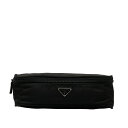 プラダ ポーチ MV452 ブラック ナイロン レディース PRADA 【中古】