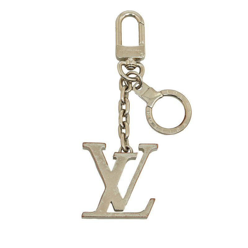 ルイヴィトンポルトクレイニシャル LV キーリング シルバー ユニ