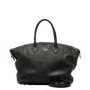 ルイ ヴィトン パルナセア ロックイット PM ハンドバッグ ショルダーバッグ 2WAY M50028 ブラック レザー レディース LOUIS VUITTON 【中古】