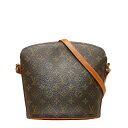 ルイ ヴィトン モノグラム ドルーオ ショルダーバッグ M51290 ブラウン PVC レザー レディース LOUIS VUITTON 【中古】