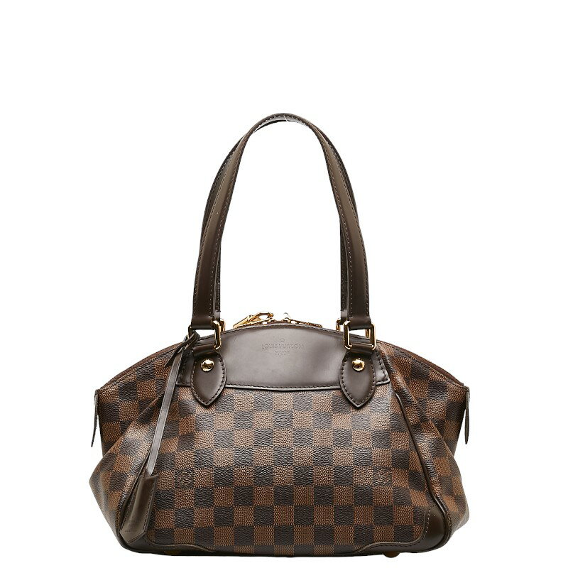 륤 ȥ ߥ PM ϥɥХå N41117 ٥ ֥饦 PVC 쥶 ǥ LOUIS VUITTON...