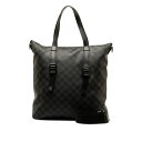 ルイ ヴィトン ダミエグラフィット スカイライン トートバッグ ショルダーバッグ2WAY N41456 ブラック PVC レザー メンズ LOUIS VUITTON 【中古】