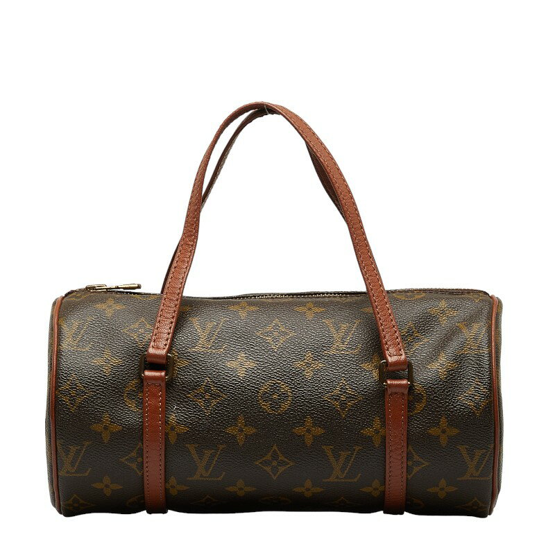 ルイ ヴィトン モノグラム パピヨン26 (旧) ハンドバッグ M51366 ブラウン PVC レザー レディース LOUIS VUITTON 【中古】