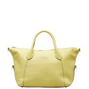 フルラ ハンドバッグ イエロー レザー レディース Furla 【中古】