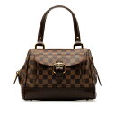 ルイ ヴィトン ダミエ ナイツブリッジPM ショルダーバッグ ハンドバッグ N51201 ブラウン PVC レザー レディース LOUIS VUITTON 【中古】