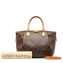 ルイ ヴィトン モノグラム テュレンPM ハンドバッグ ショルダーバッグ 2WAY M48813 ブラウン PVC レザー レディース LOUIS VUITTON 【中古】