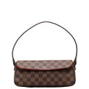 ルイ ヴィトン ダミエ レコレータ ショルダーバッグ ハンドバッグ N51299 ブラウン PVC レディース LOUIS VUITTON 【中古】