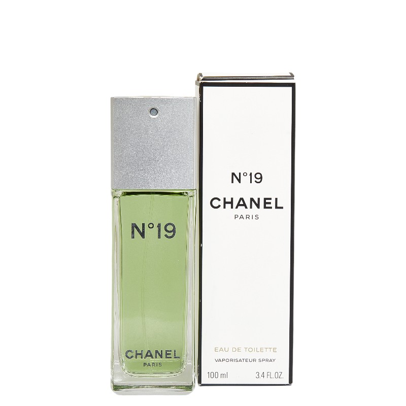 シャネル オードトワレ No.19 100ml 香水 クリア ガラス レディース CHANEL 【中古】