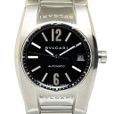 ブルガリ エルゴン 腕時計 EG35S/EG35BSSD 自動巻き ブラック文字盤 ステンレススチー ...