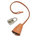 エルメス カデナ キー クロシェット 3点セット 南京錠 シルバー メタル レディース HERMES 【中古】