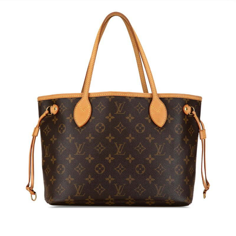 ルイ ヴィトン モノグラム ネヴァーフルPM ハンドバッグ トートバッグ M40155 ブラウン PVC レザー レディース LOUIS VUITTON 【中古】のサムネイル