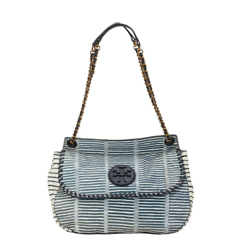 トリーバーチ TORY BURCH ハンドバッグ ボストンバッグ ネイビー