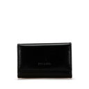 プラダ 6連 キーケース 1M0222 ブラック レザー レディース PRADA 【中古】(4)