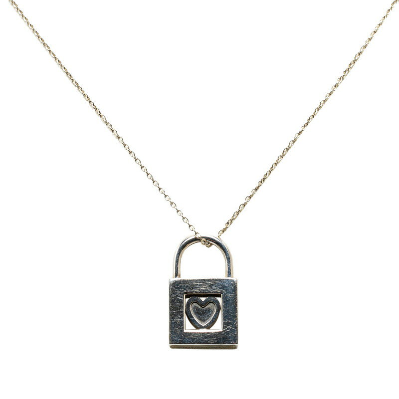 TIFFANY&Co. ティファニー カデナ ロック ネックレス シルバー