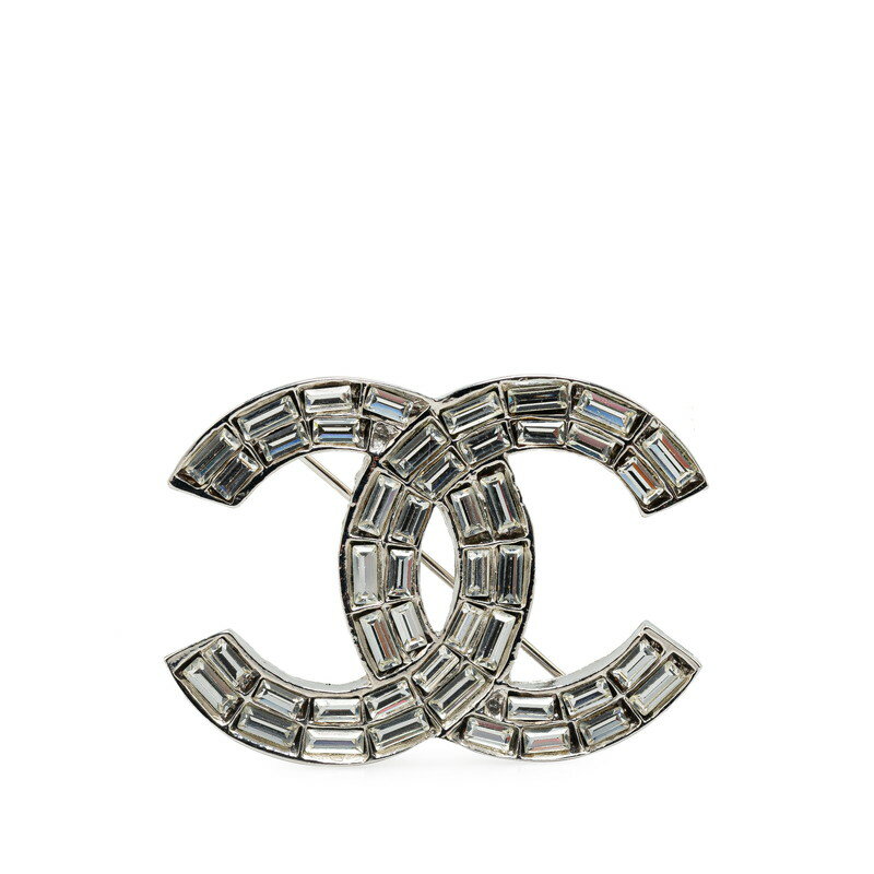 シャネル ココマーク ラインストーン ブローチ シルバー メタル レディース CHANEL 【中古】のサムネイル