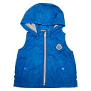 モンクレール ベスト サイズ:3/6M ブルー ナイロン キッズ MONCLER 【中古】