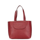 トッズ FLORIDA フロリダ ミディアム トートバッグ ショッピングバッグ レッド レザー レディース TOD’S 【中古】(4)