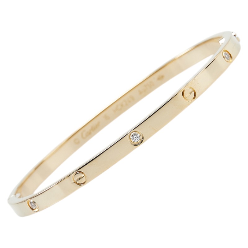 楽天市場】Cartier GOLD ラブブレス ハーフダイヤの通販 楽天市場】Cartier GOLD ラブブレス ハーフダイヤの通販