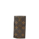 ルイ ヴィトン モノグラム エテュイ シガレット シガレットケース タバコケース M63024 ブラウン PVC レザー メンズ LOUIS VUITTON 【...